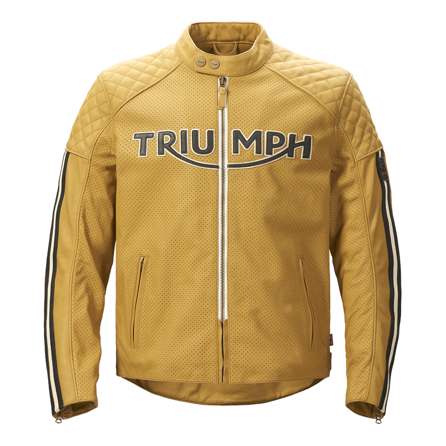 Triumph Braddan Air Race Jacke Gold