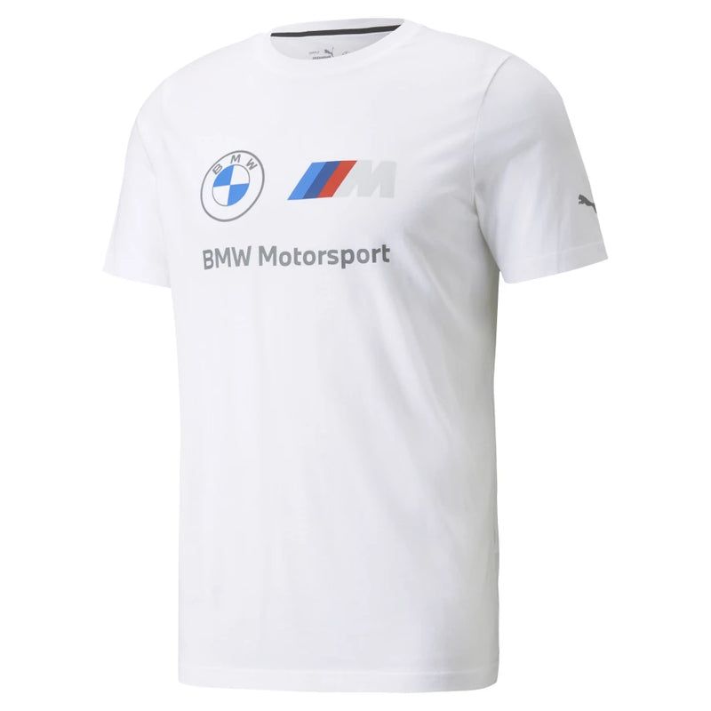 BMW M Motorsport Logo T-Shirt Blanca para Hombre