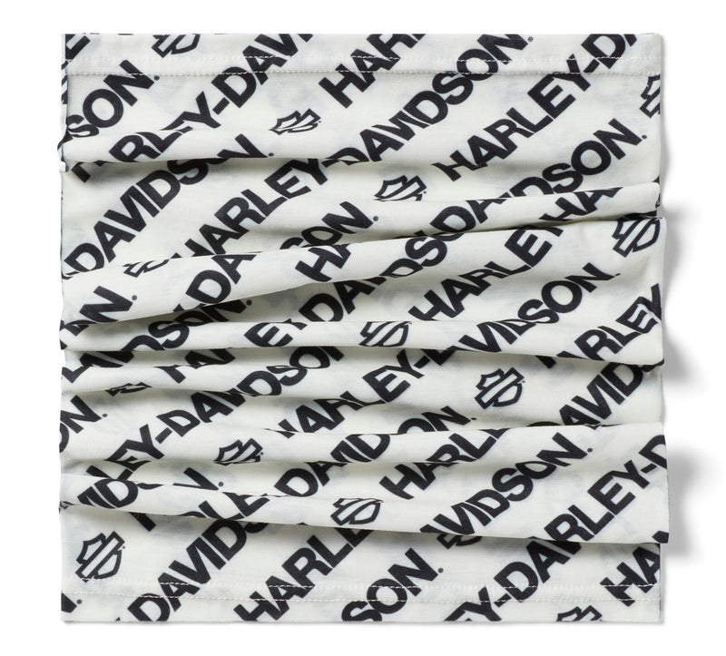 Harley-Davidson H-D Tech Gaiter Cuello Estampado Blanco