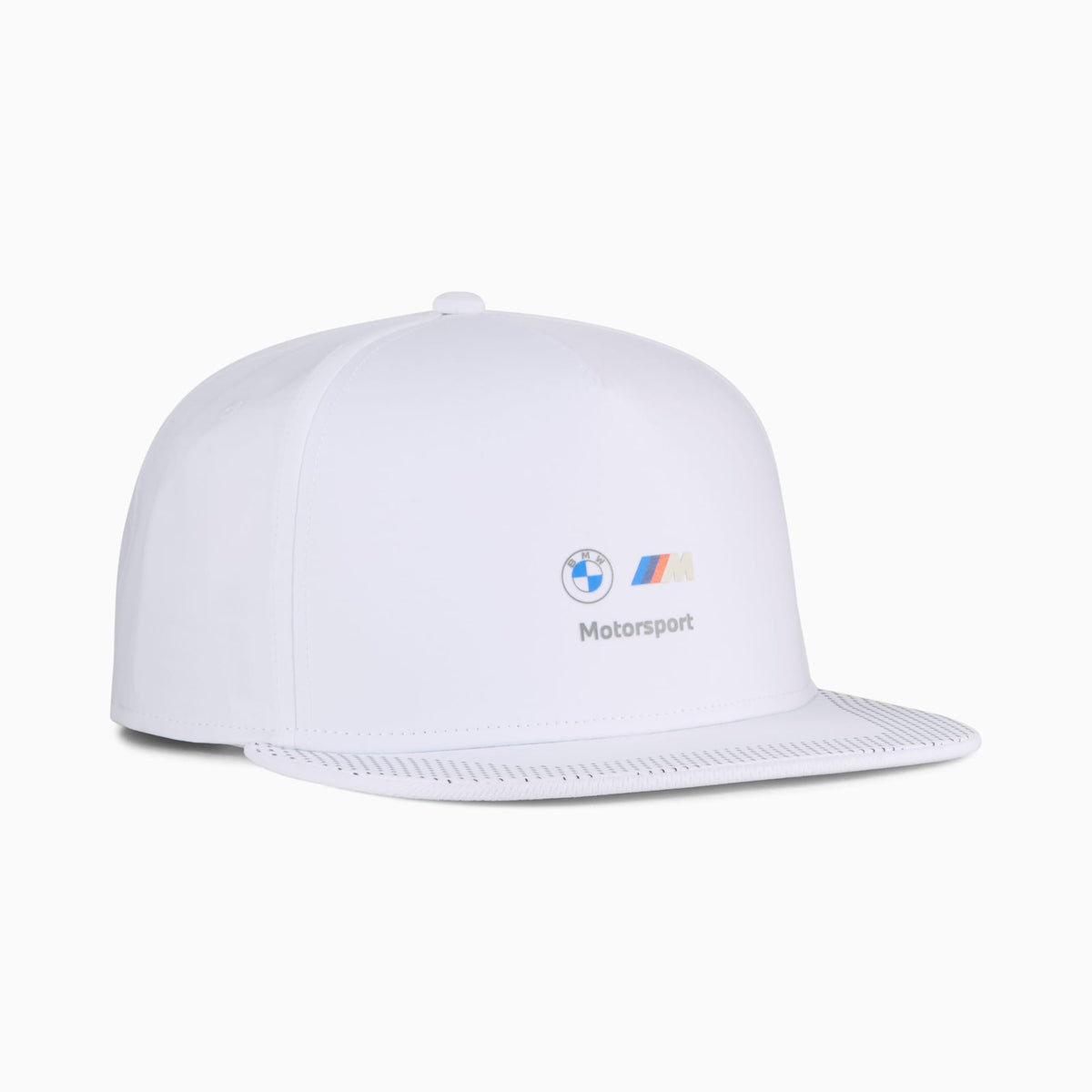 BMW M Motorsport Flat Brim Cap Blanca