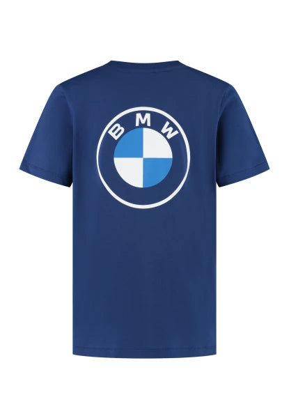 BMW Logo Reverse T-Shirt für Kinder Blau