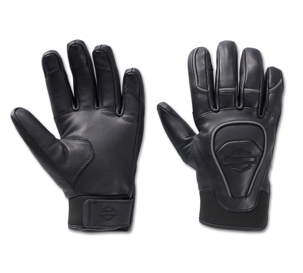 Harley-Davidson Guantes Ovation Impermeables de Piel Mujer