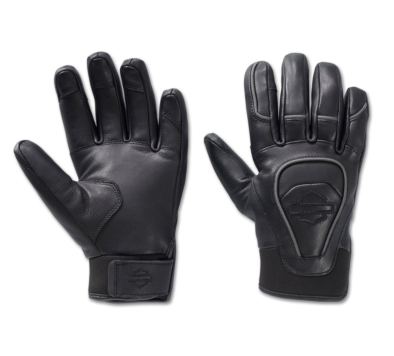 Harley-Davidson Guantes Ovation Impermeables de Piel Mujer