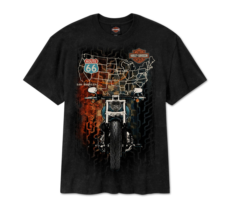 Harley-Davidson Camiseta Manga Corta Route 66 Anniversary (2)
