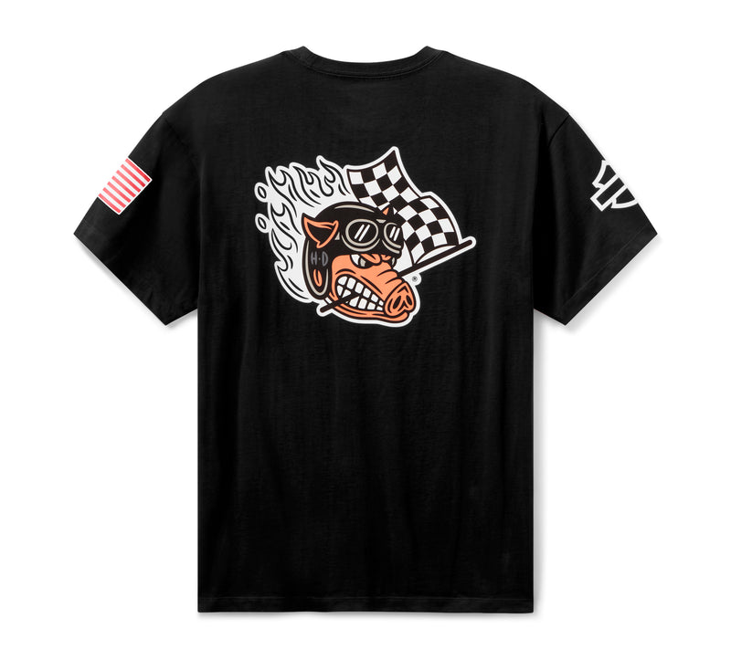 HARLEY-DAVIDSON Camiseta Factory Racing Fast Johnnie (2)