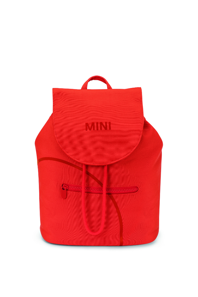 MINI Motxilla Outline Print Rebel Red