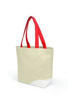 MINI Bossa Shopper Car Face Detail Vibrant Silver/Blanc