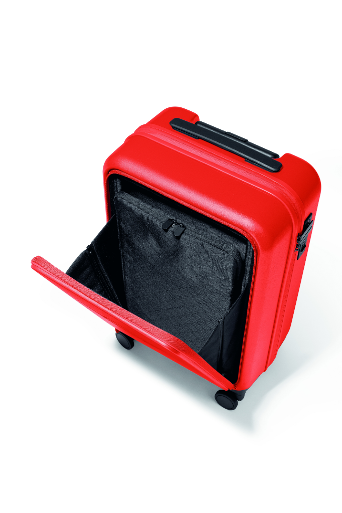 MINI Trolley Cabina Wing Logo Rebel Rojo