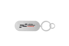 MINI Llavero JCW Logo Plata