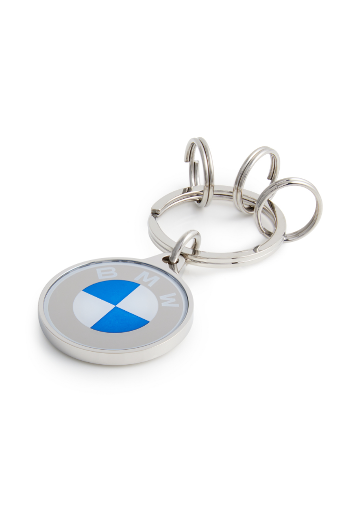 BMW Schlüsselanhänger Logo Farbe Metall