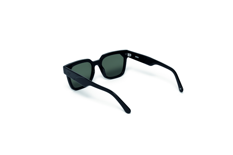 MINI Gafas de Sol D-Frame Cut-Out Negro