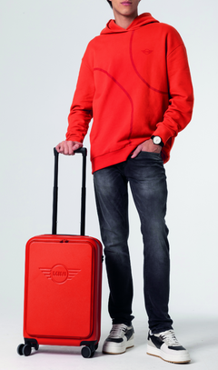 MINI Trolley Cabine Wing Logo Rebel Red
